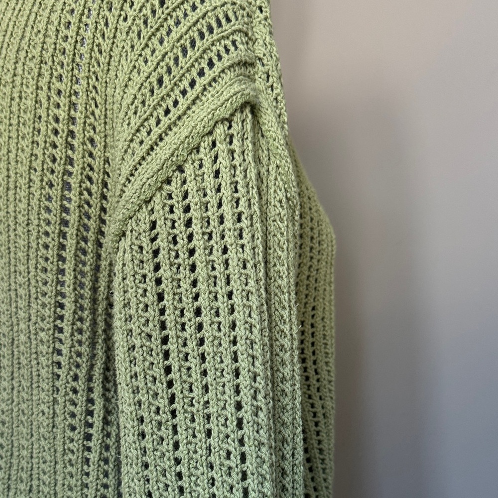 American Eagle Outfitters Green Knit Women's Sweater - Picture 7 of 11